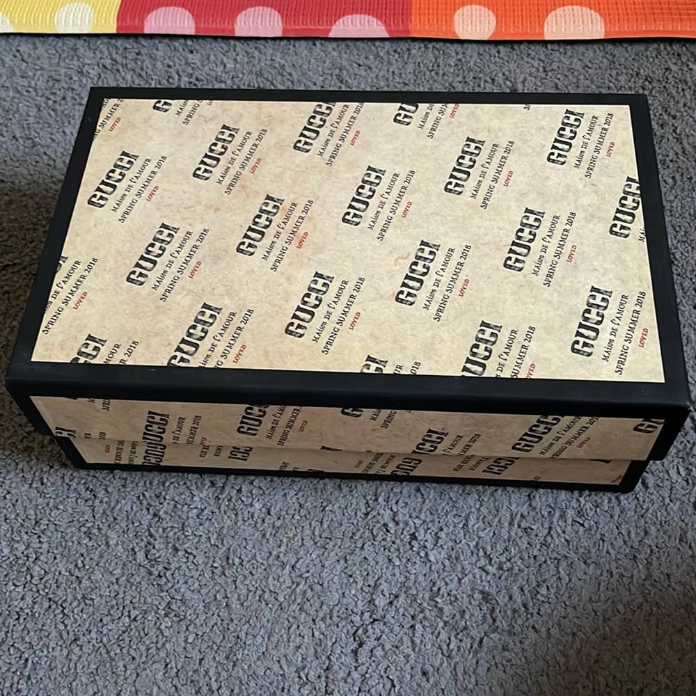 Gucci empty box.